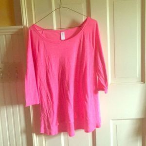 No Boundaries Pink long sleeve T-Shirt